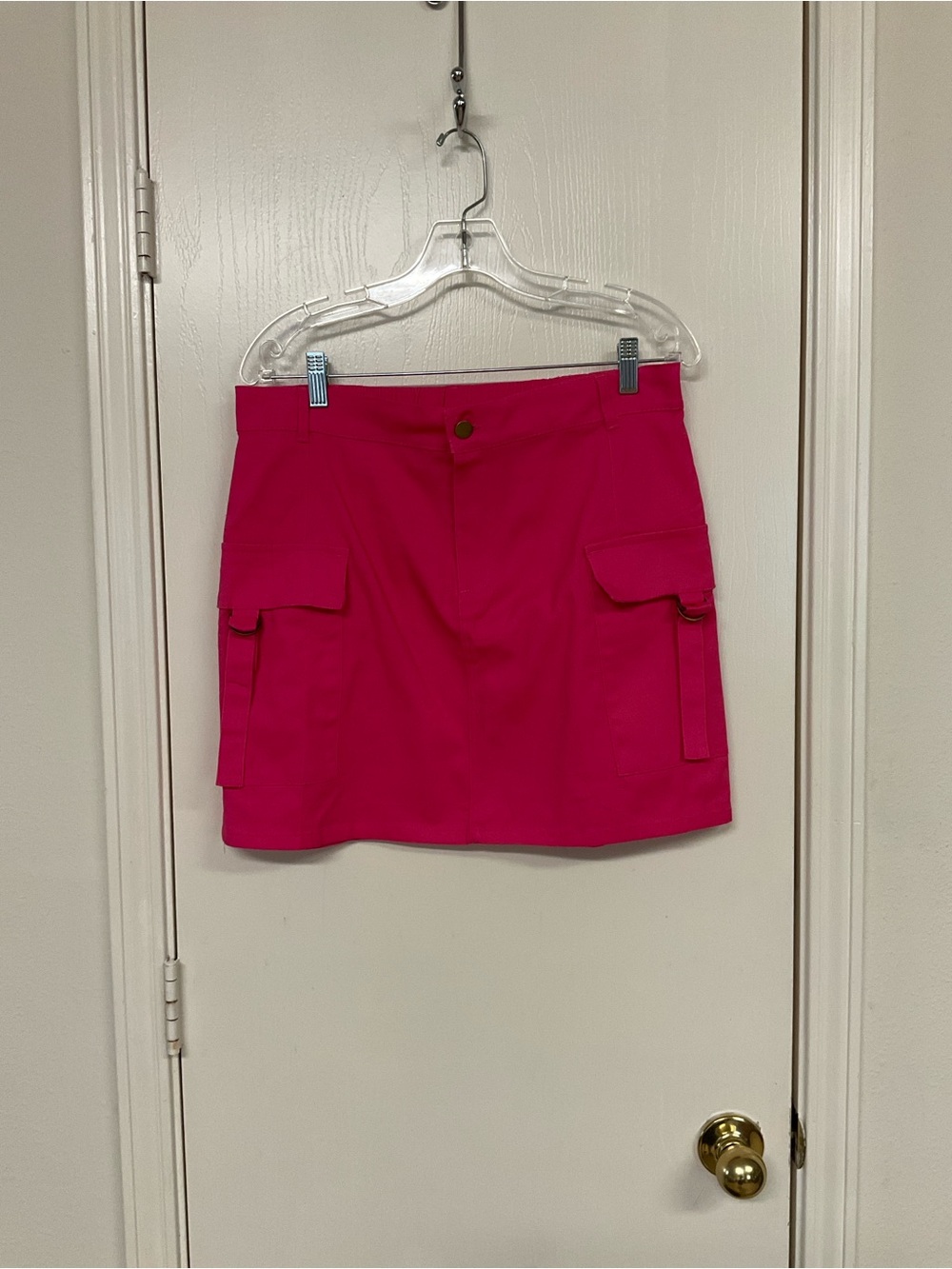 Women's Hot Pink Cargo Skort - Unbranded